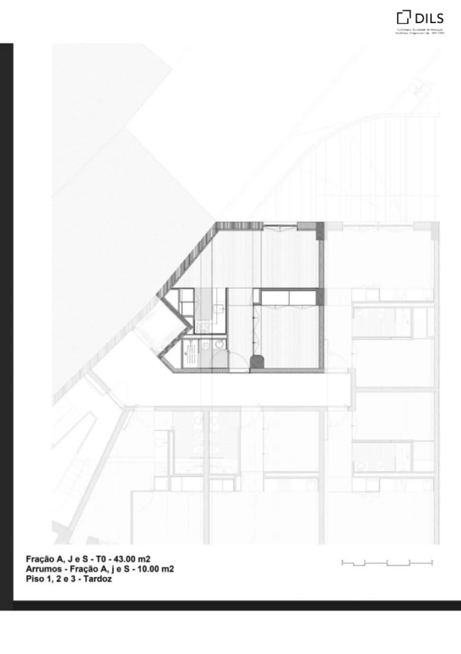 Apartamento para Venda em Cedofeita, Santo Ildefonso, Sé, Miragaia, São Nicolau e Vitória Planta 1