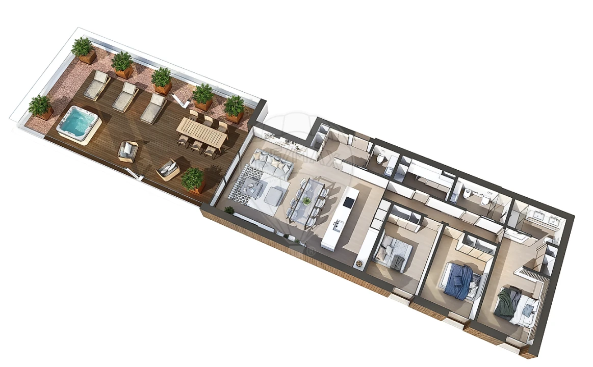 Apartamento T3 para Venda em Buarcos Foto 1