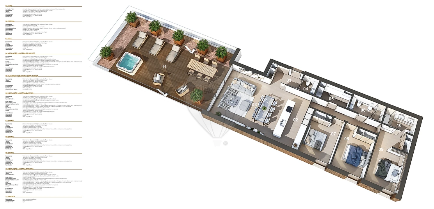 Apartamento T3 para Venda em Buarcos Foto 7