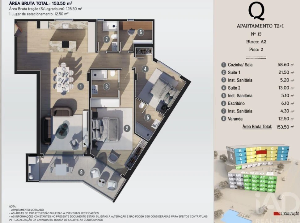 Apartamento T2 para Venda em Arco da Calheta Foto 13