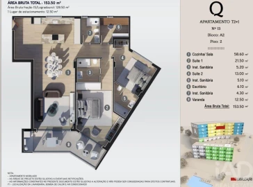 Apartamento T2 para Venda em Arco da Calheta