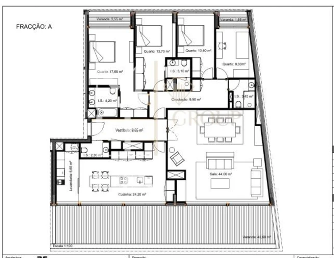 Apartamento T4 para Venda em Campanhã Foto 61