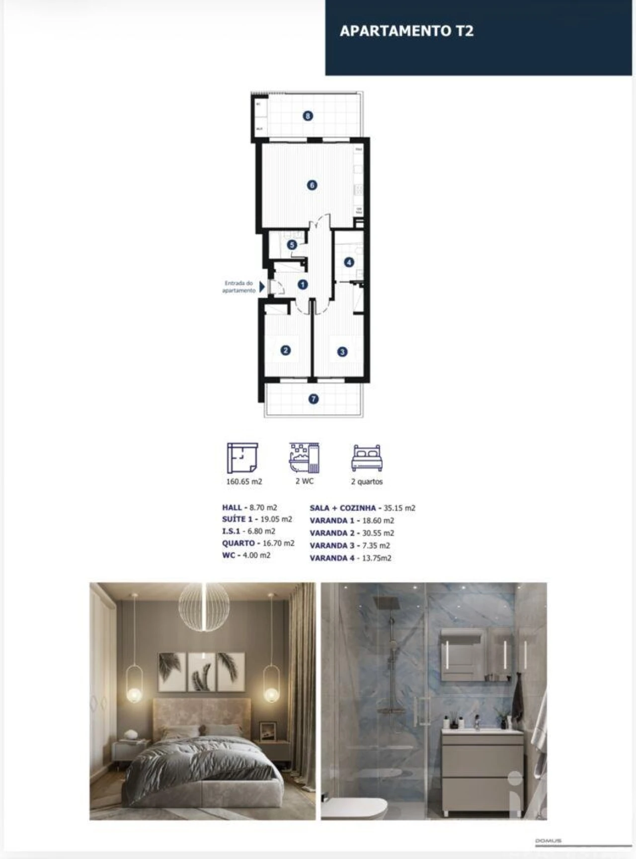 Apartamento T2 para Venda em Portimão Foto 22
