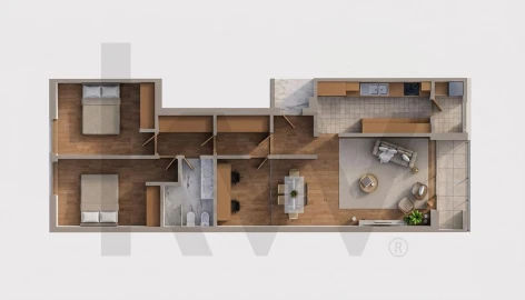 Apartamento T2 para Arrendamento em Seixas