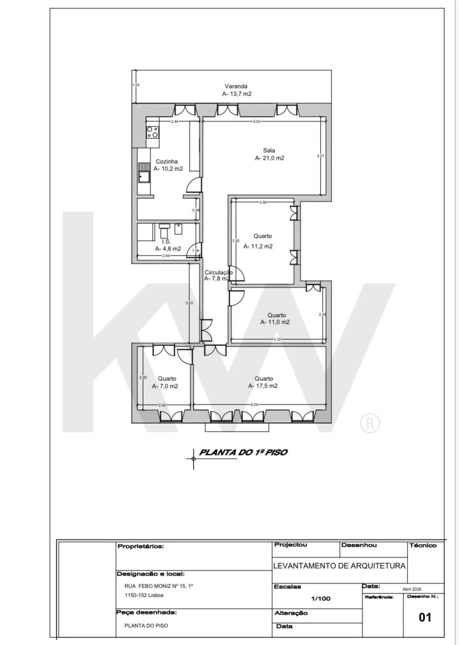 Apartamento T4 para Venda em Arroios Foto 37