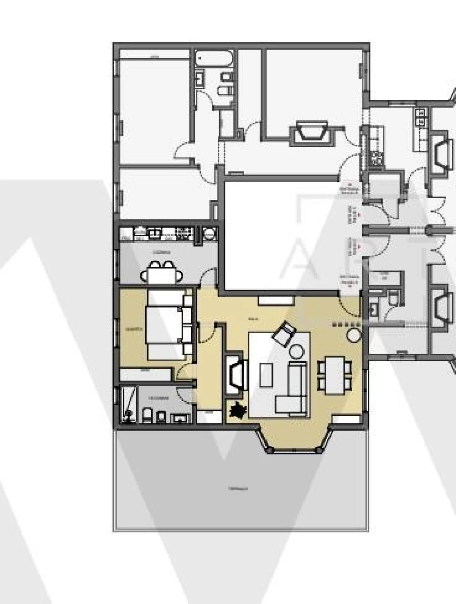 Apartamento T1 para Arrendamento em Carcavelos e Parede Foto 30
