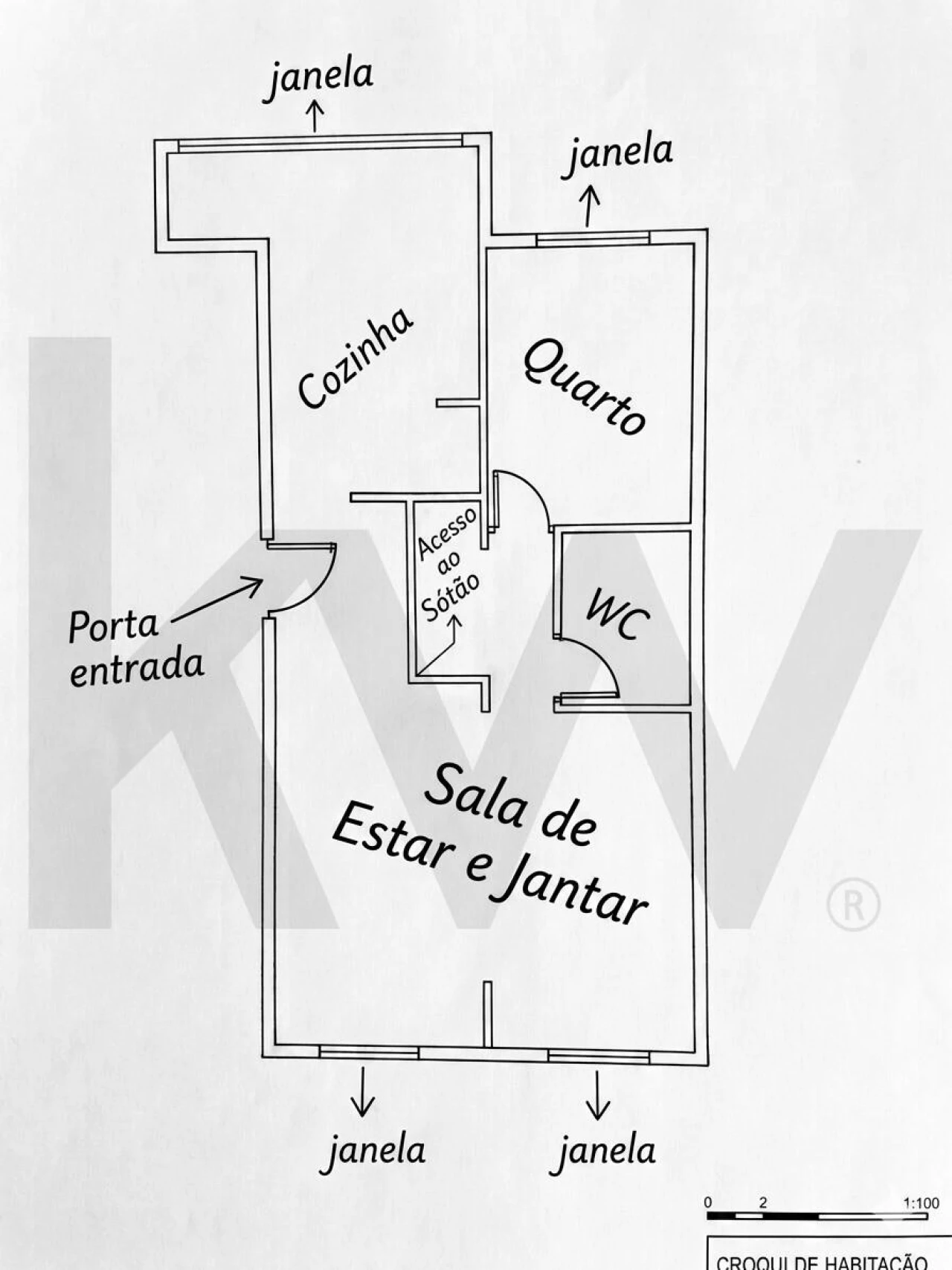 Apartamento T2 para Venda em Benfica Foto 15