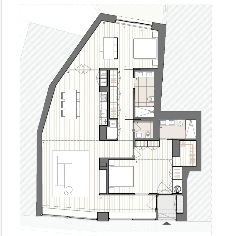 Apartamento T2 para Venda em Paranhos Planta 1