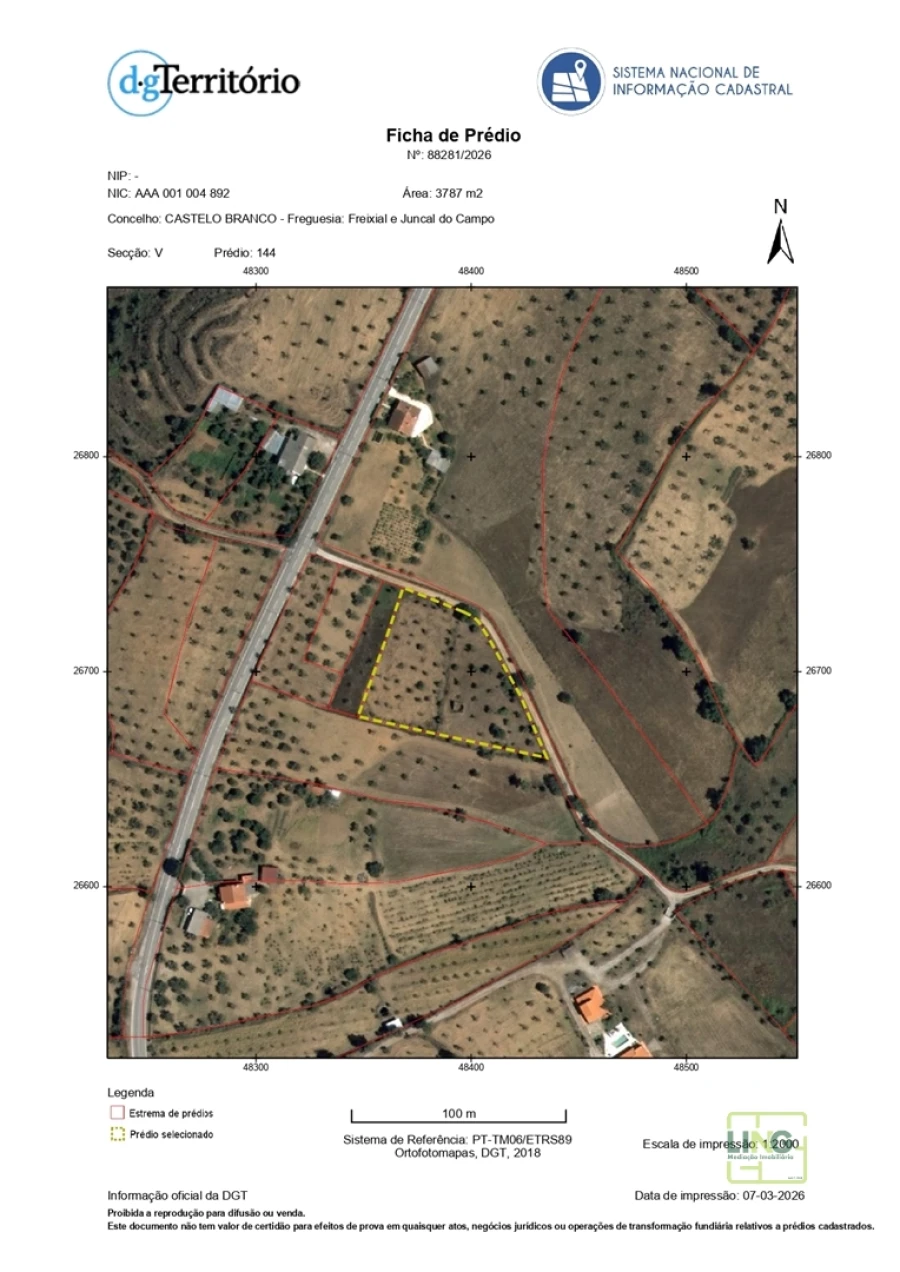 Quinta T0 para Venda em Freixial e Juncal do Campo Planta 1