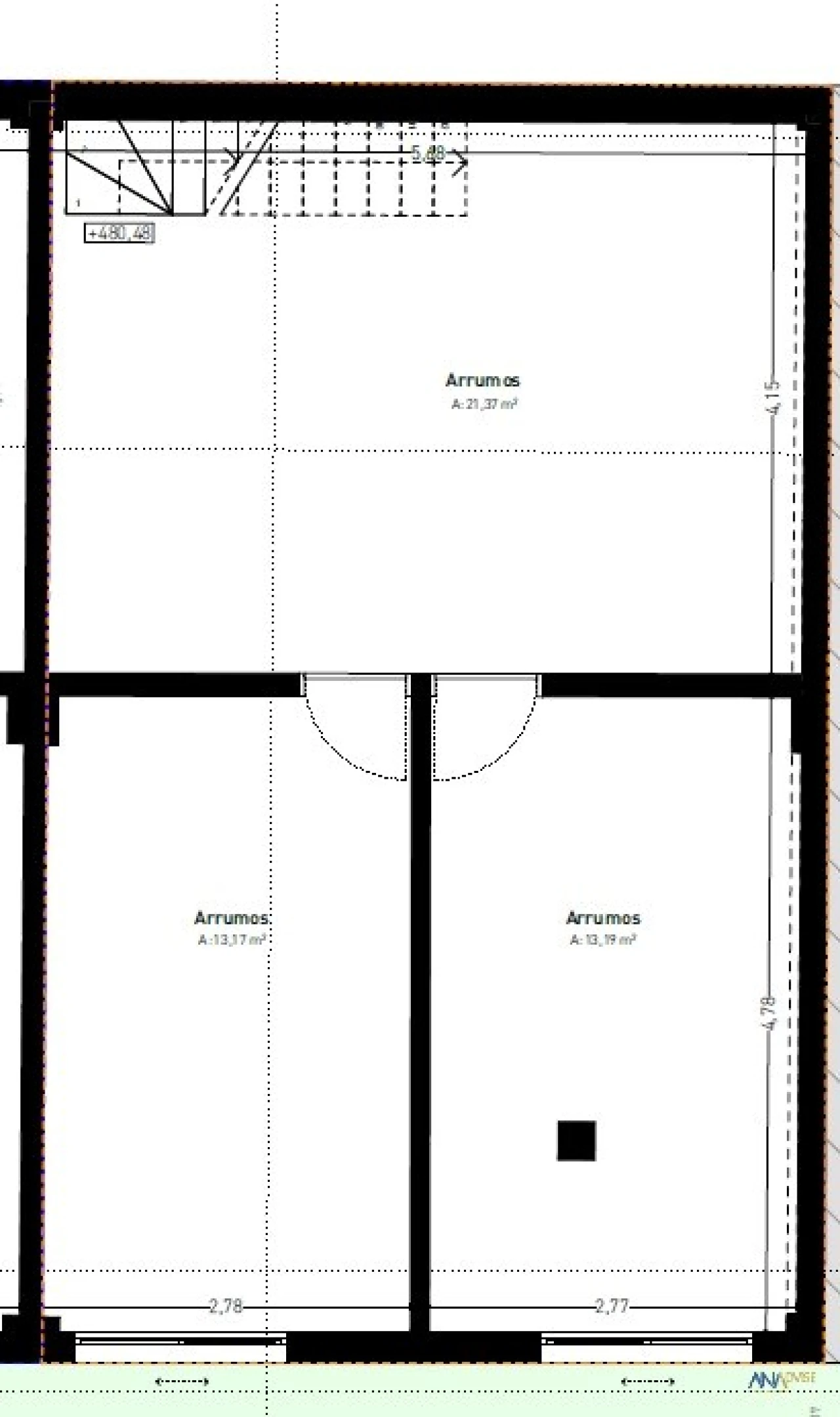 Apartamento T4 para Venda em Rio de Loba Planta 2