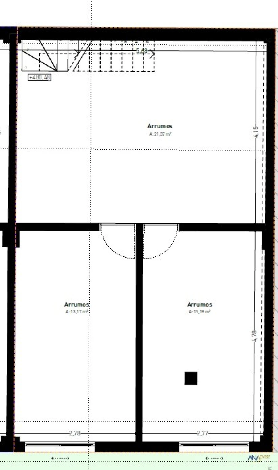 Apartamento T4 para Venda em Rio de Loba Planta 2