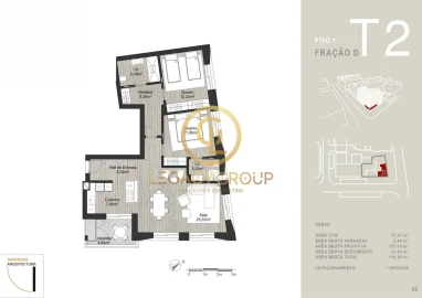 Apartamento T2 para Venda em Almancil