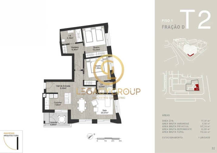 Apartamento T2 para Venda em Almancil Foto 13