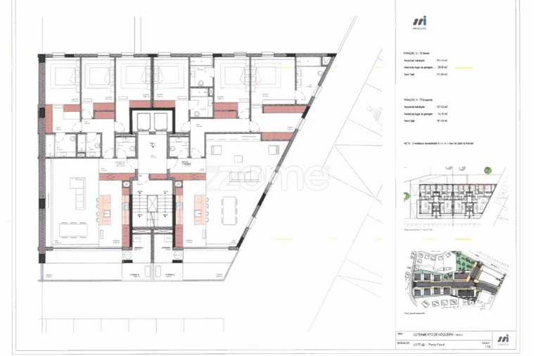 Apartamento T3 para Venda em Nogueira, Fraião e Lamaçães Planta 1