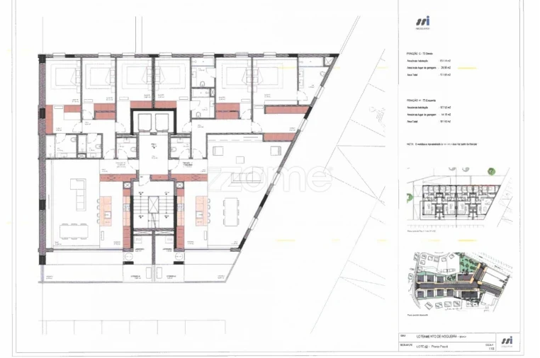 Apartamento T3 para Venda em Nogueira, Fraião e Lamaçães Planta 1