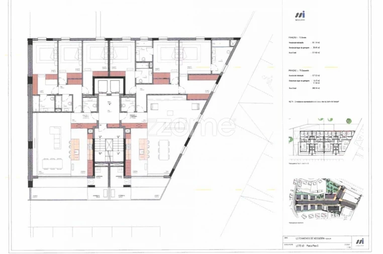 Apartamento T3 para Venda em Nogueira, Fraião e Lamaçães Planta 1