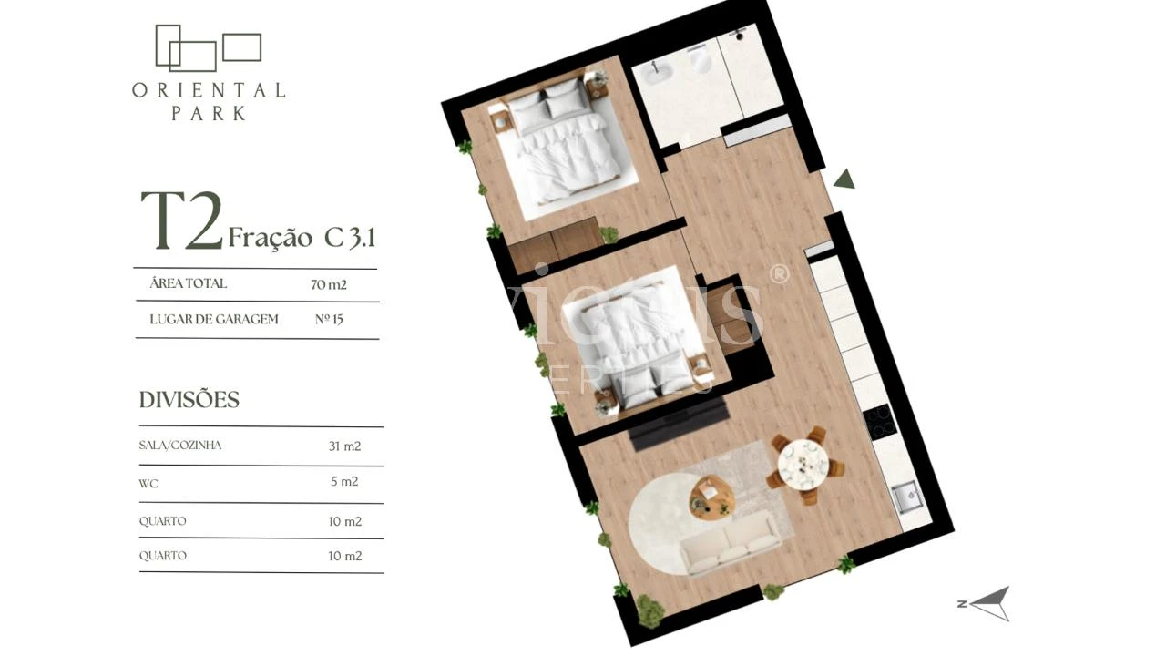 Apartamento T2 para Venda em Campanhã Foto 7