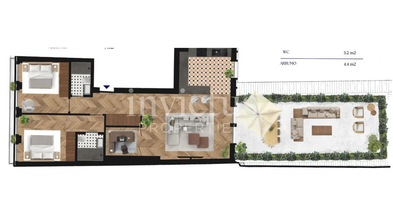 Apartamento T2 para Venda em Cedofeita, Santo Ildefonso, Sé, Miragaia, São Nicolau e Vitória Foto 7