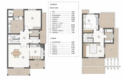 Moradia T3 para Venda em Quelfes