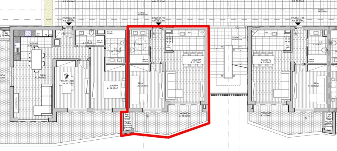 Apartamento T1 para Venda em Portimão Foto 43