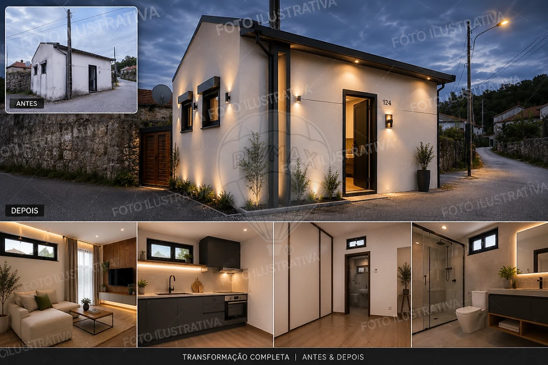 Moradia T1 para Venda em Fajões Foto 12