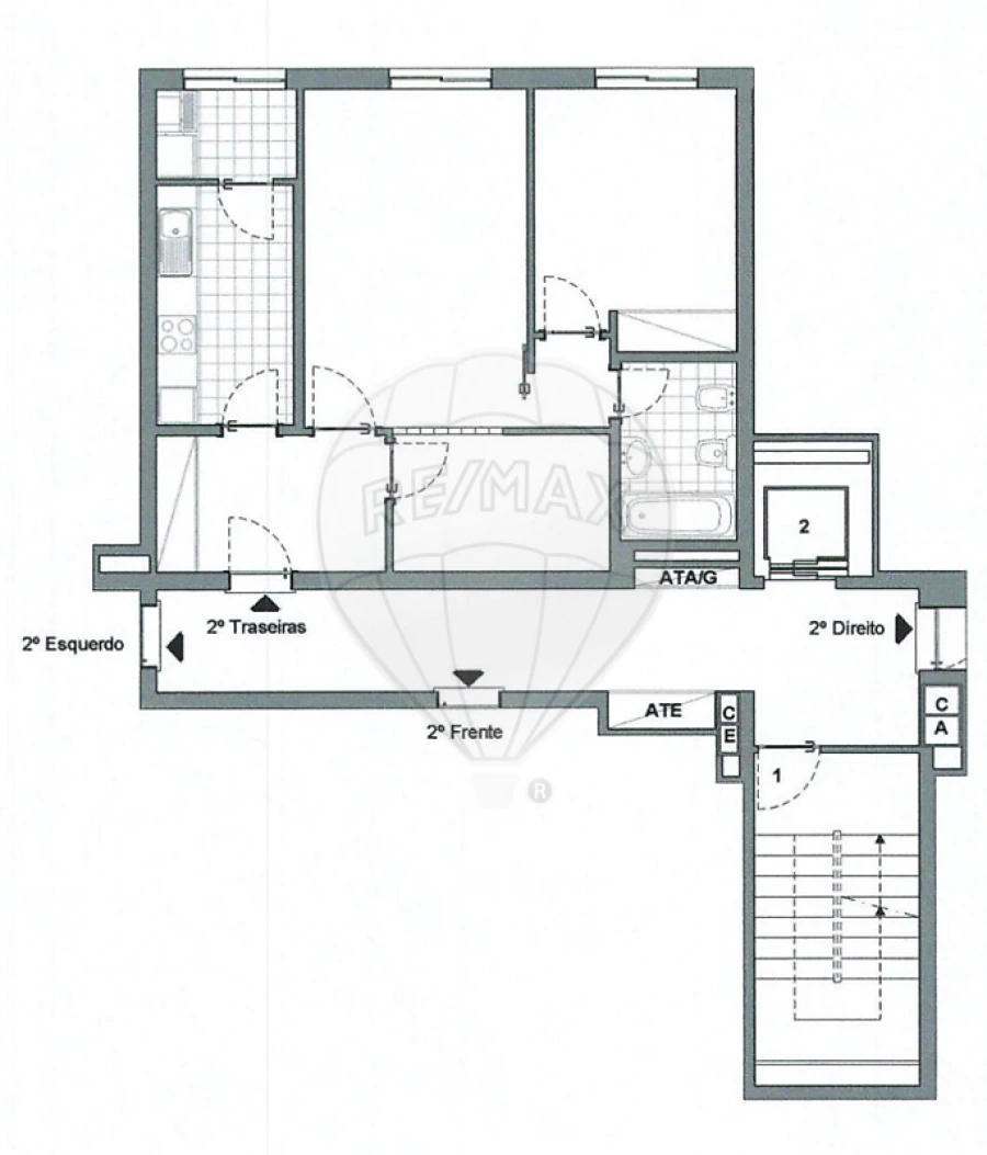 Apartamento T2 para Venda em Campanhã Foto 31
