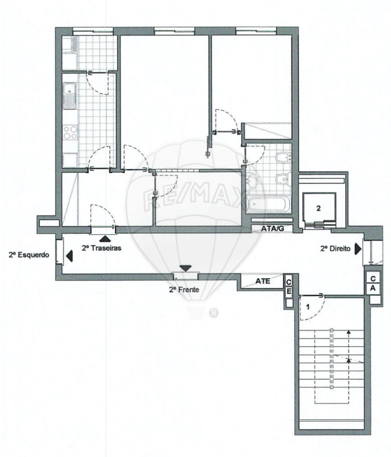 Apartamento T2 para Venda em Campanhã Foto 31