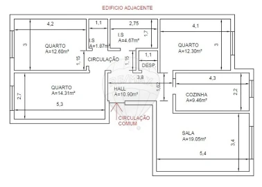 Apartamento T3 para Venda em Caparica e Trafaria