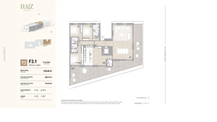 Apartamento T3 para Venda em Aldoar, Foz do Douro e Nevogilde Foto 21