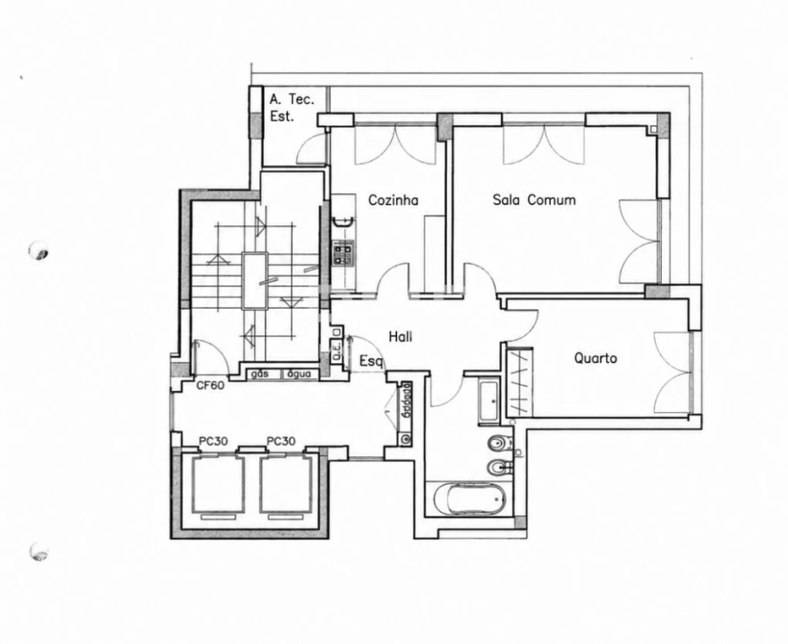 Apartamento T1 para Arrendamento em Lumiar Foto 7