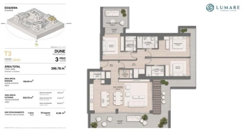 Apartamento T3 para Venda em Quarteira