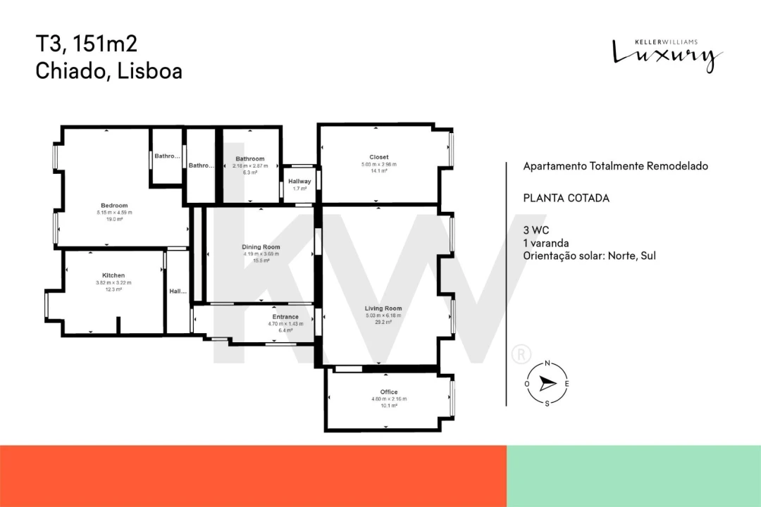 Apartamento T3 para Venda em Misericórdia Foto 37