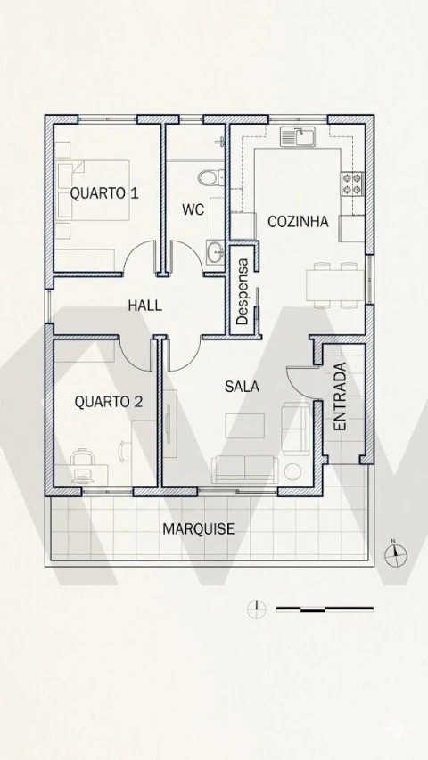 Apartamento T2 para Venda em Almada, Cova da Piedade, Pragal e Cacilhas