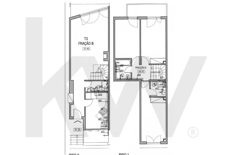 Moradia T3 para Venda em Lourinhã e Atalaia Planta 1