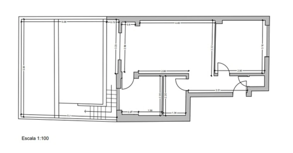 Apartamento T2 para Venda em Sacavém e Prior Velho Planta 1
