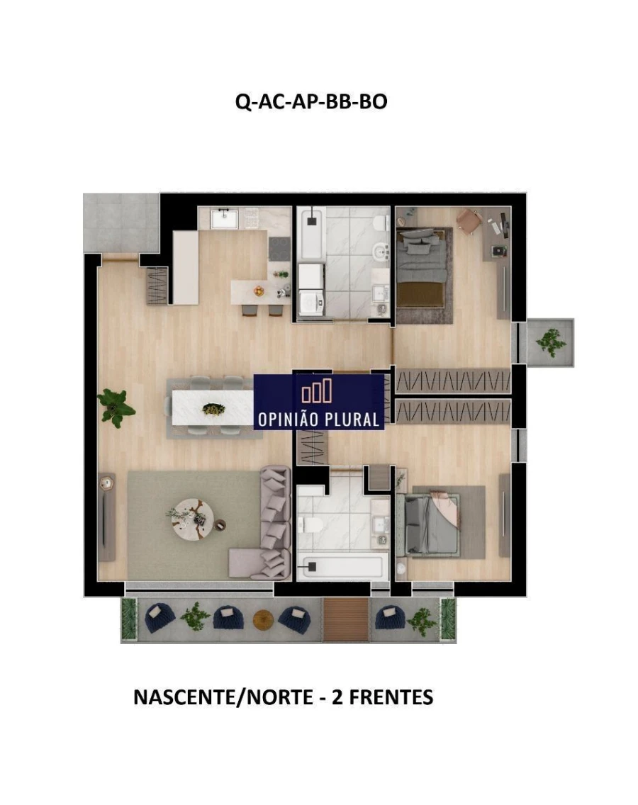Apartamento T2 para Venda em Avintes Foto 17