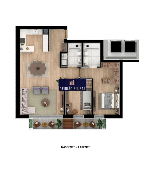 Apartamento T2 para Venda em Avintes