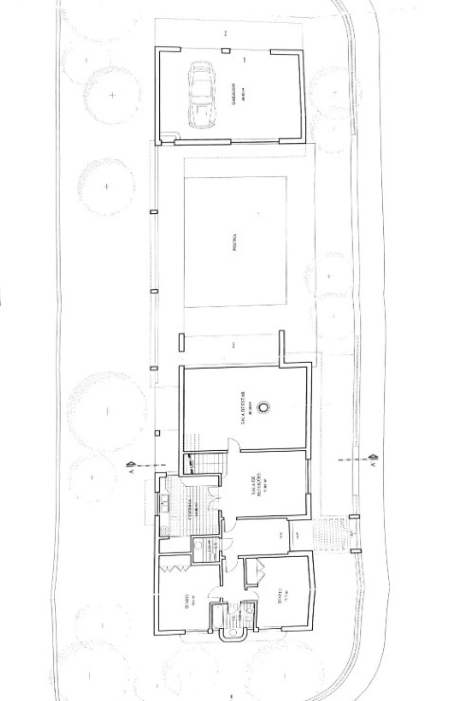 Moradia T4 para Venda em Montenegro Planta 1