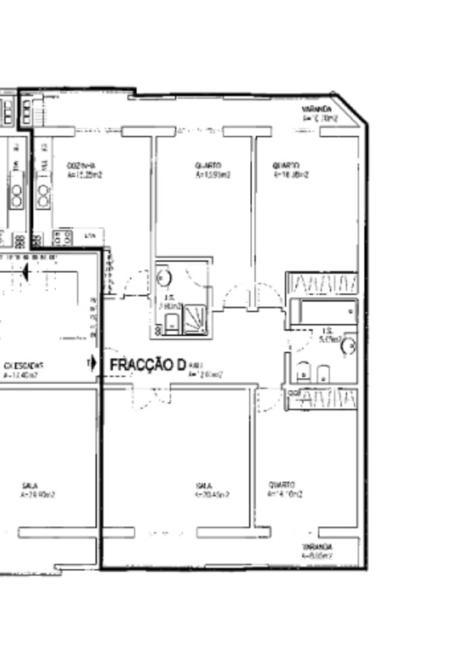 Apartamento T3 para Venda em Pinhal Novo Planta 1