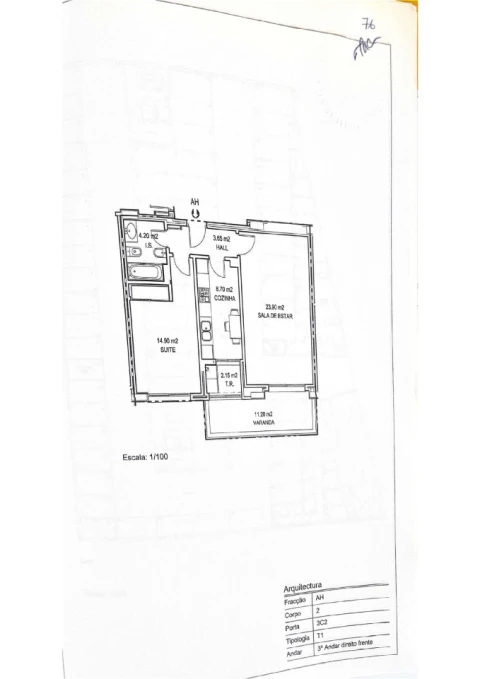 Apartamento T1 para Venda em Quarteira