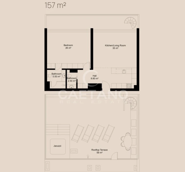 Apartamento T1 para Venda em Lagoa e Carvoeiro Foto 15
