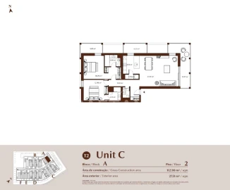 Apartamento T2 para Venda em Quarteira