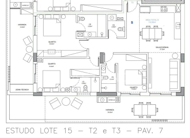 Apartamento T3 para Venda em Portimão