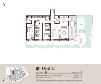 Apartamento T3 para Venda em Quarteira