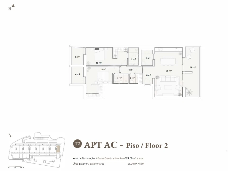 Apartamento T2 para Venda em Quarteira Foto 30