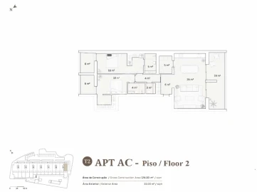 Apartamento T2 para Venda em Quarteira