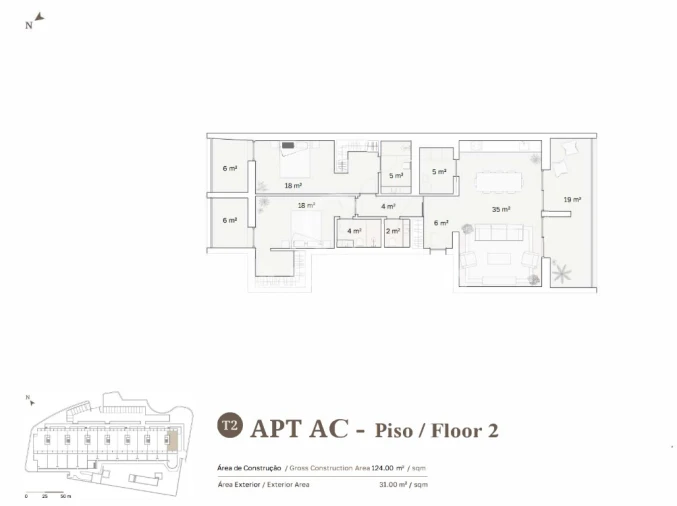 Apartamento T2 para Venda em Quarteira Foto 30