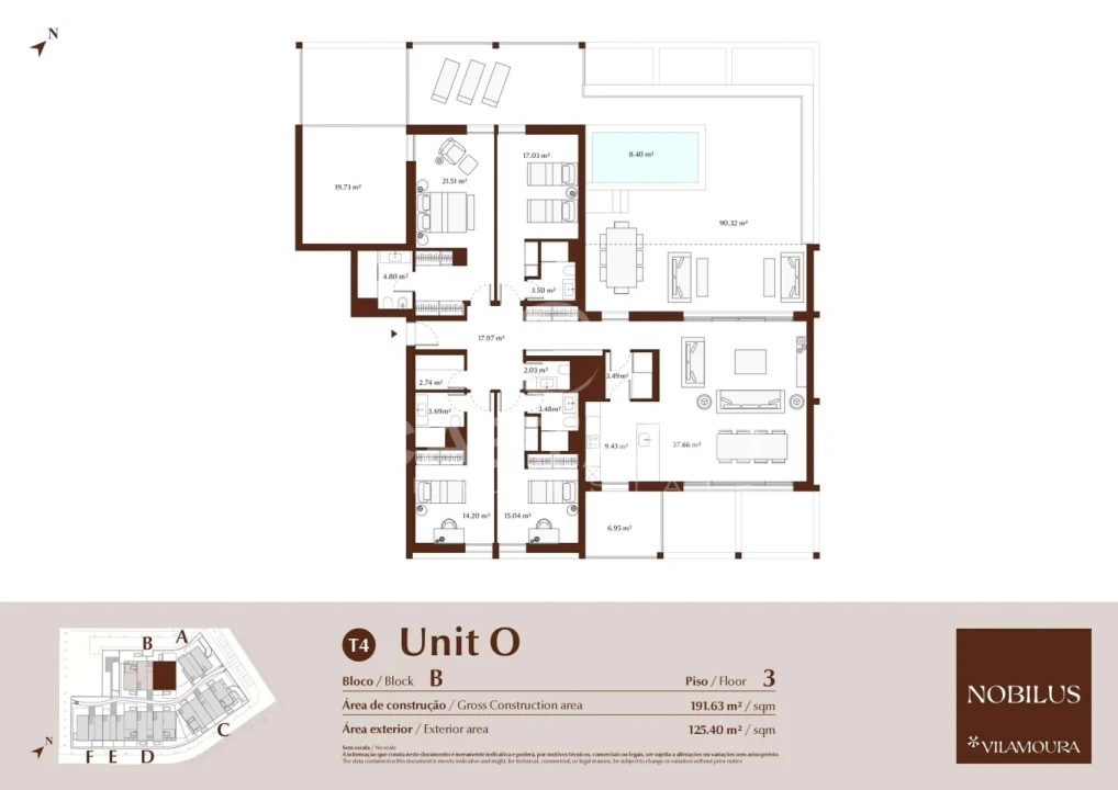 Apartamento T4 para Venda em Quarteira Foto 26