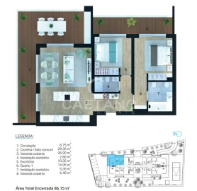 Apartamento T2 para Venda em Portimão