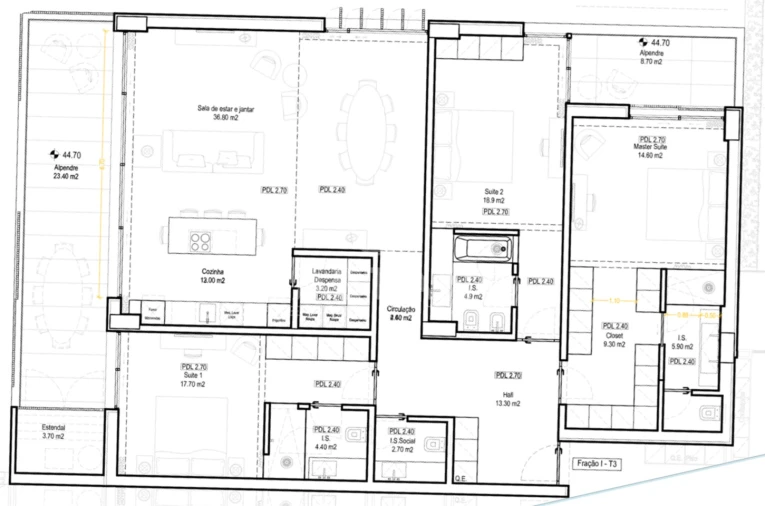 Apartamento T3 para Venda em São Martinho Foto 3